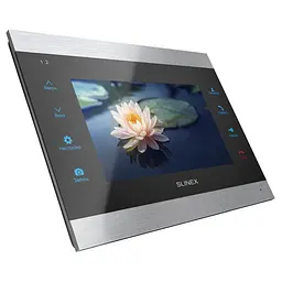 Відеодомофон 7" WiFi Slinex SL-07 Cloud Silver+Black (83-00052) - мініатюра 5