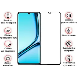 Захисне скло BeCover для Realme Note 50 Black (711317) - мініатюра 3