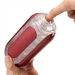 Мастурбатор Tenga Flip Zero Red + Flip Warming Set з підігрівом, 18х7 см (червоний) - мініатюра 4