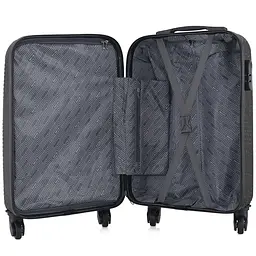 Валіза Semi Line 20 дюймів (S) дюймів (S) Black (T5580-2) - мініатюра 2