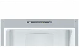 Холодильник з нижньою морозильною камерою Bosch KGN33NL206 нержавіюча сталь (KGN33NL206) - мініатюра 3