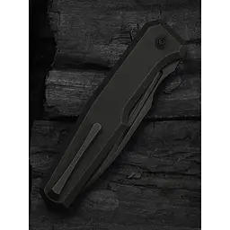 Ніж складаний туристичний Weknife Dressytak (8.6 см) Bohler M390 / Titanium чорний - мініатюра 11