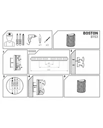 Бра Nowodvorski 8153 Boston I - мініатюра 4