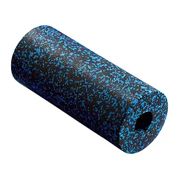 Масажний ролик 4FIZJO EPP PRO+ 33 x 14 см (валик, ролер) гладкий 4FJ1417 Black/Blue (P-5907222931417) - мініатюра 2