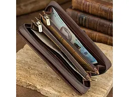 Жіночий гаманець Italico 1192 moro Коричневий 19x10x3,5 см TONY PEROTTI acs0032611 - мініатюра 5