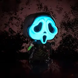 Фігурка Funko POP: Примарне обличчя Ghostface 1607 Світиться в темряві з фільму Крик \ Scream - мініатюра 3