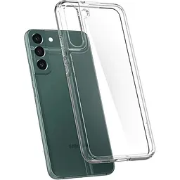 Оригінальний протиударний чохол Spigen Ultra Hybrid для Samsung Galaxy S22 Plus (6.6") Прозорий (ACS03954)
