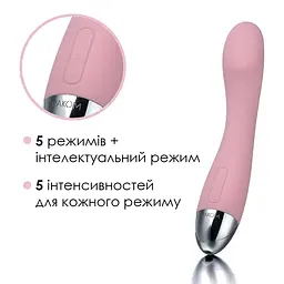 Вібратор для точки G Svakom Amy Pale Pink - мініатюра 3