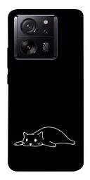 TPU чохол Demsky Lazy cat для Xiaomi 13T