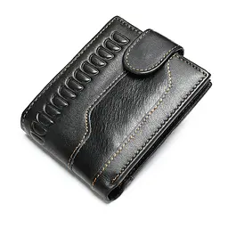 Чоловічий шкіряний гаманець Vintage 9,5х11х2 см acs0015161 - мініатюра 3