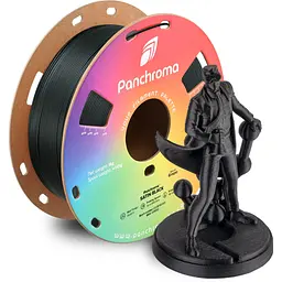 Пластик для 3D-принтера Polymaker PLA PANCHROMA SATIN 1,75mm 1kg BLACK (CA05011) - мініатюра 3