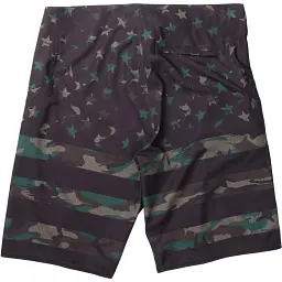 Шорти Pelagic Sharkskin Americamo Boardshorts 2.0 30 Green Fish Camo - мініатюра 2