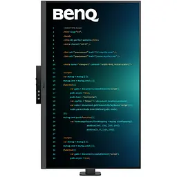 TFT 31.5" BenQ RD320UA, 4K, IPS, 2xHDMI, DP, USB-C, Pivot, колонки, сірий - мініатюра 6