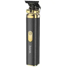 Машинка для стрижки волосся Hoco HP22 Retro engraving Black - мініатюра 6