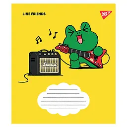 Набір зошитів Yes Line friends А5 12 аркушів 25 шт. (766255) - мініатюра 3