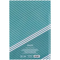 Книга записна Axent Lines А4, 96 аркушів, клітинка, зелена (8422-582-A) - мініатюра 5