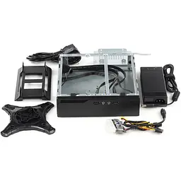 Корпус Casecom M300-2U3 90W 2xUSB3.0 mini-ITX VESA Black - мініатюра 6
