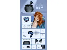 Навушники Ergo BS-900 Sticks Pro Black - мініатюра 8
