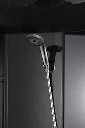 Душовий бокс без гідромасажу Mixxus Wave SB02-120x80x215-R-FB Satin з низьким піддоном MI6893, Хром матовый, Універсальна, матовий, хром матовий - мініатюра 9