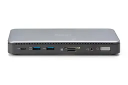 Digitus Док-станція USB-C > 2xHDMI/DP/2xUSB-A/USB-C/SD/MicroSD/RJ54/DC/Audio - мініатюра 3