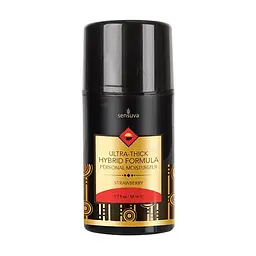 Густий крем-змазка на гібридній основі Sensuva UltraThick Hybrid Formula Strawberry (100 мл)
