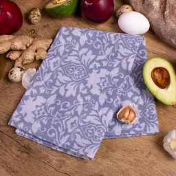 Рушник MirSon №217 Blue patterns 90х45 см (2200006739104) - мініатюра 3