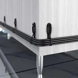 Органайзер-фіксатор кабелю Captain 3M 15 шт Чорний hub_gyfo7k - мініатюра 4