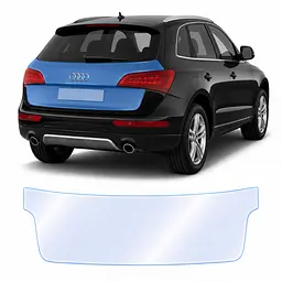 Антигравійна захисна бронеплівка за лекалами для Audi Q5 8R 2008-2017 - зона кришки багажника