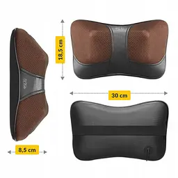 Подушка-масажер 4FIZJO Shiatsu Ultra+ 4FJ0559 Brown (P-5907739319180) - мініатюра 5