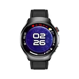 Смарт-годинник Lemfo ET460 з вимірюванням тиску ЕКГ та Bluetooth-дзвінками (Чорний) - мініатюра 4