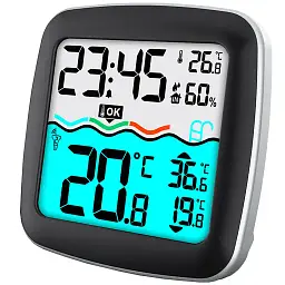 Термогігрометр Technoline WS9059 Black (WS9059) - мініатюра 2