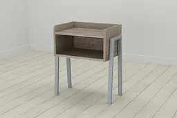 Тумба модульна Ferrum-decor Джузі 540x450x320 метал Сірий ДСП Сонома Трюфель 16 мм (FRD-102986)