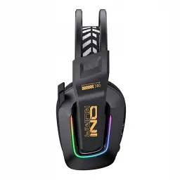 Бездротові ігрові навушники Onikuma GT828 геймерська Bluetooth гарнітура з мікрофоном та RGB Black (19119) - мініатюра 4