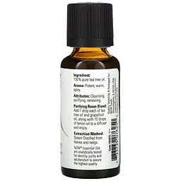 Масло чайного дерева NOW Tea Tree Oil, 30 мл - мініатюра 2