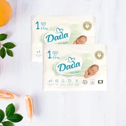 Підгузники Dada Pure Care 1 2-5кг 46шт