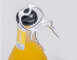 Міні-Мультитул NexTool (KT5014) BOTTLE OPENER Grin Bar, Сріблястий - мініатюра 8