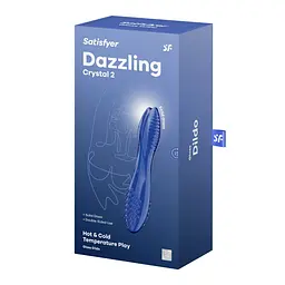 Двосторонній скляний ділдо Satisfyer Dazzling Crystal 2 - мініатюра 6