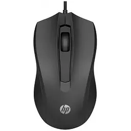 Мишка HP 100 USB Black (6VY96AA)