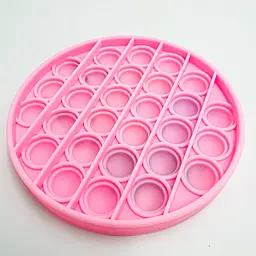 Сенсорна іграшка антистрес силіконова нескінченна пухирець поп іт UKC Pop It Fidget принцеси - мініатюра 9