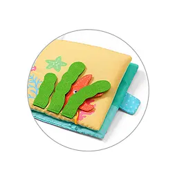 Розвиваюча м'яка книжка BabyOno Sea World - мініатюра 6