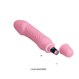 Вібратор Pretty Love Stev Vibrator Light Pink - мініатюра 8