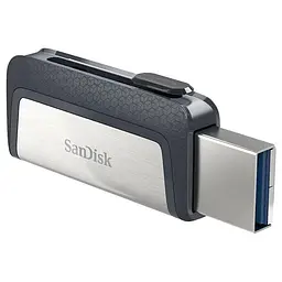 Флеш-накопичувач Sandisk USB 3.1 Ultra Dual Type-C 32Gb (150 Mb/s) (SDDDC2-032G-G46) - мініатюра 3