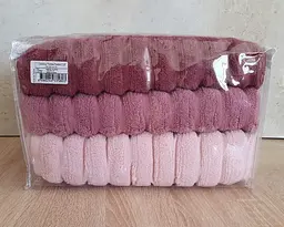 Набір турецьких махрових рушників Cestepe MicroCotton Premium 3 штуки 70x140 Ezgi 5 щільність 600 г/м2 - мініатюра 5