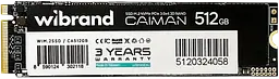 SSD M.2 Накопичувач Wibrand Caiman 512GB (WIM.2SSD/CA512GB)