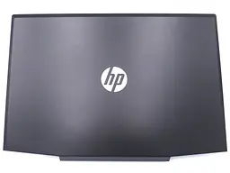 Корпус для ноутбука HP Pavilion 15-CX Series (Кришка матриці A) Black, Silver Logo - мініатюра 2