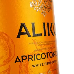 Напій винний Aliko Apricotondali зі смаком абрикоса 0.75 л - мініатюра 3