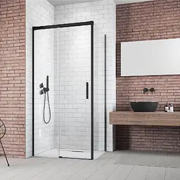 Душова стінка Radaway Idea Black S1 70x200 бічна права частина (387048-54-01R) - мініатюра 2