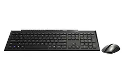 Комплект (клавіатура + миша) Rapoo 8210M wireless, черний (8210M black) - мініатюра 10