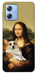 TPU чохол Demsky Mona corgi для Motorola Moto G84