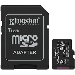 Карта пам'яті Kingston Canvas Select Plus MicroSDXC 128 GB U3 A1 150R + ad SDCS3/128GB